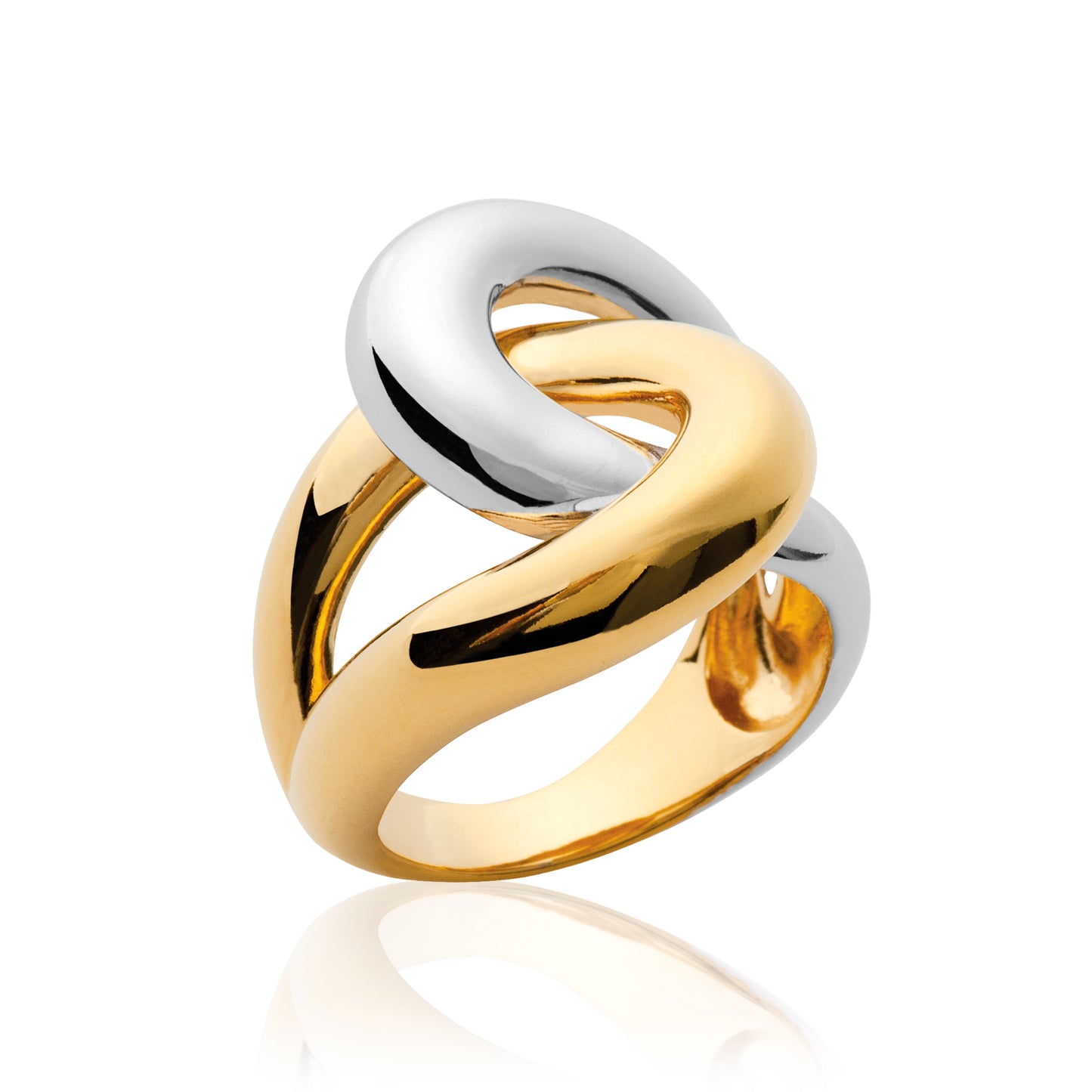 Eternal Fusion Ring 18k Gold Finish