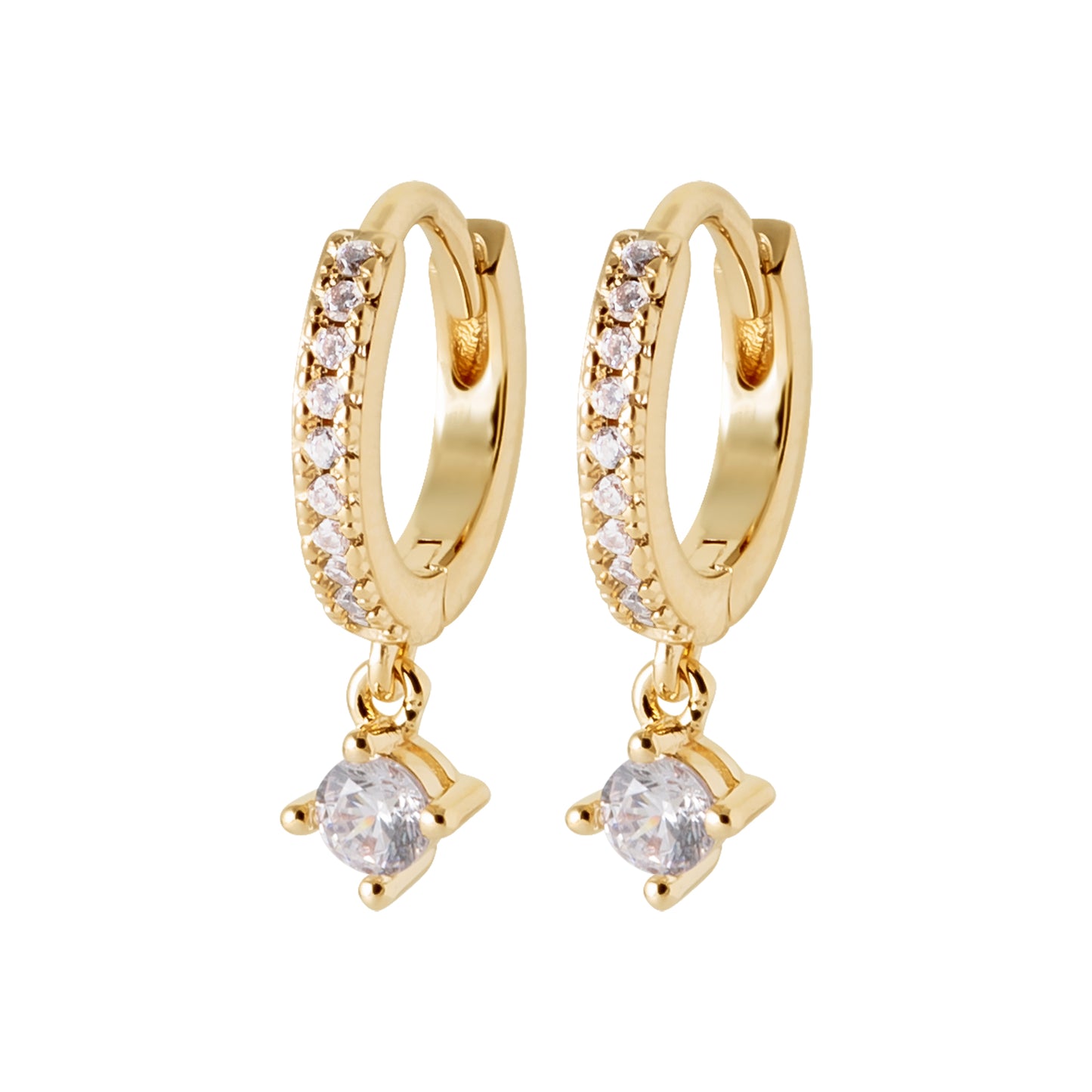 Solène Earrings 18k Gold Finish