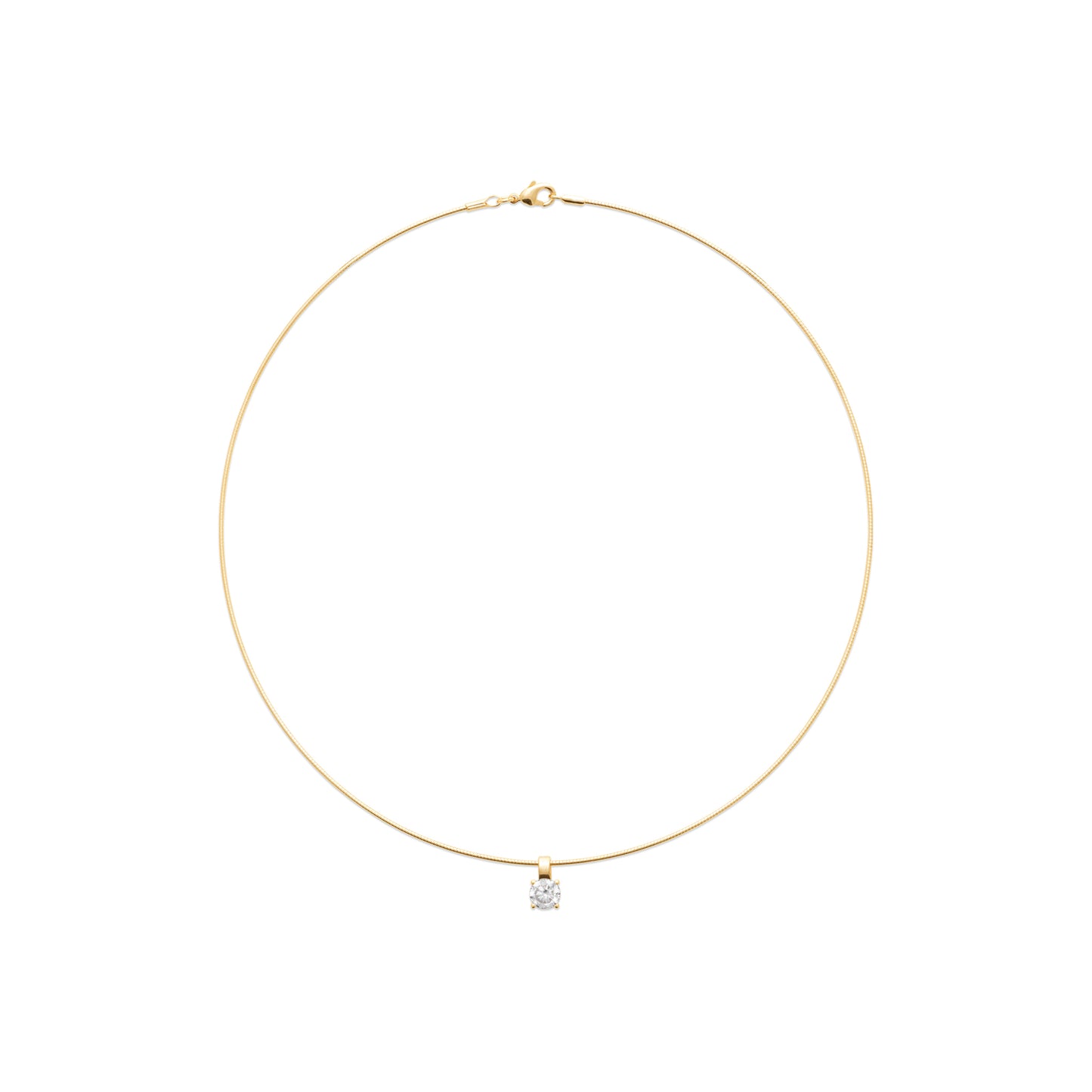 Chocker Necklace - 18k Gold finish