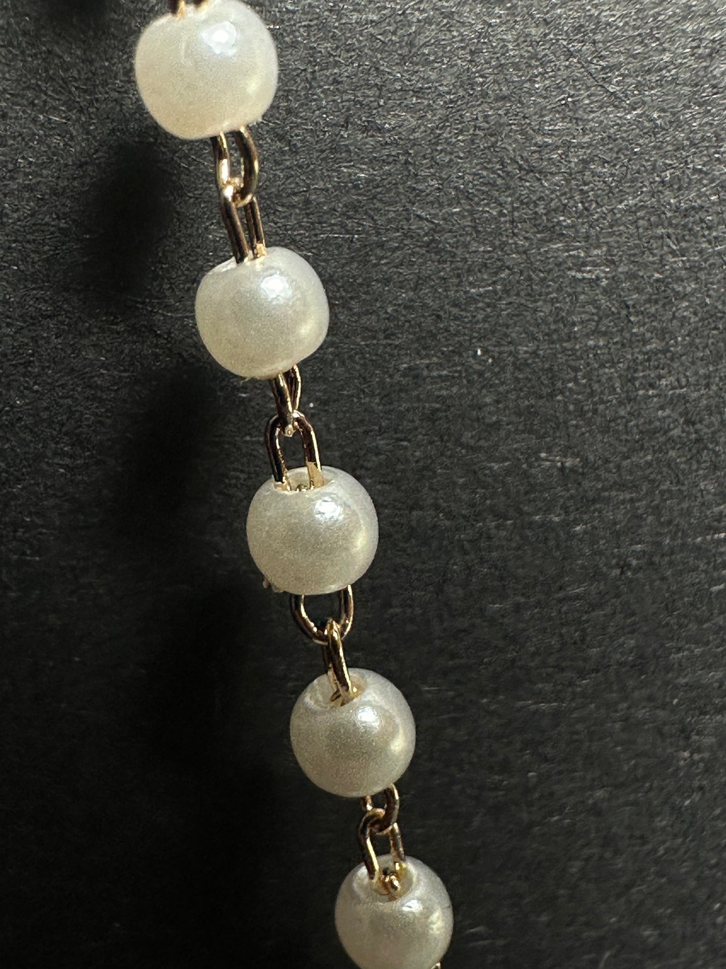 Pearl Necklace 18k Gold finish